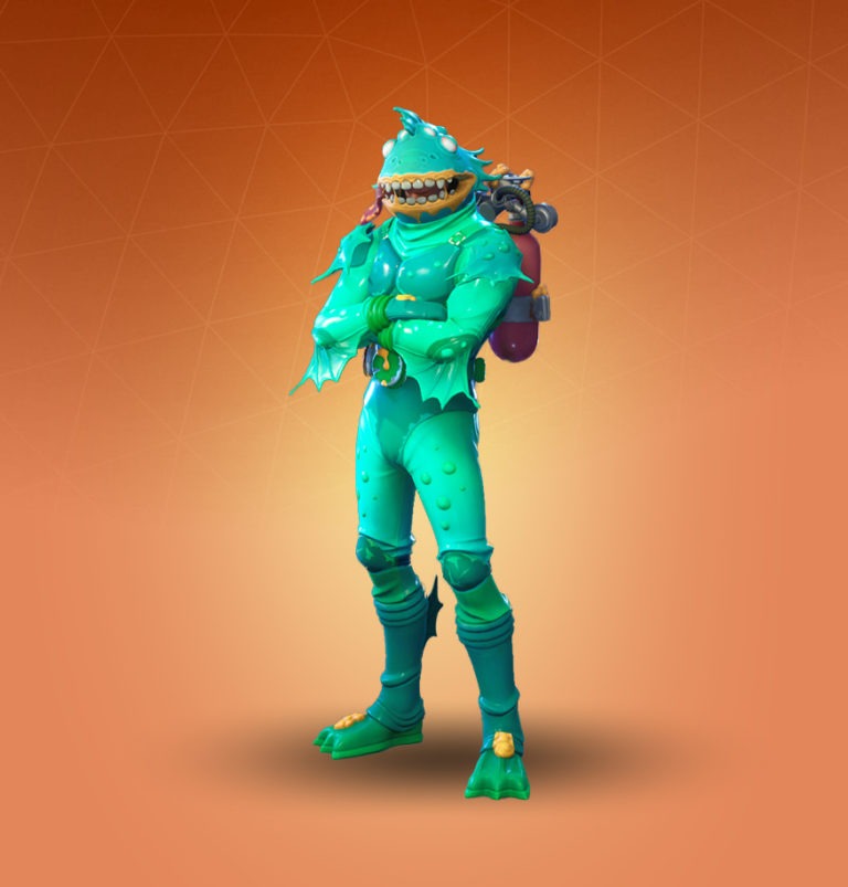 Skin Tritón Húmedo Moisty Merman Skins De Fornite