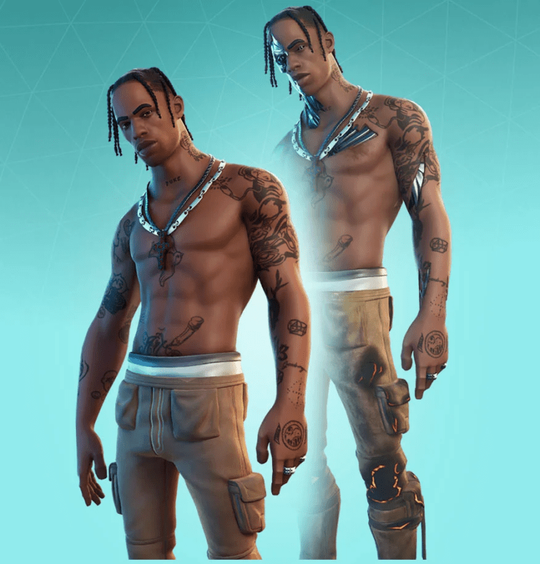 Skin Travis Scott Skins de Fornite