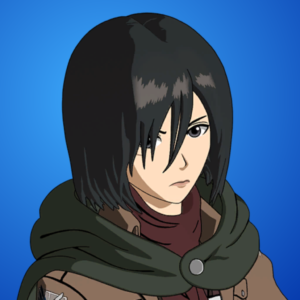 Icono del skin Mikasa Ackermann