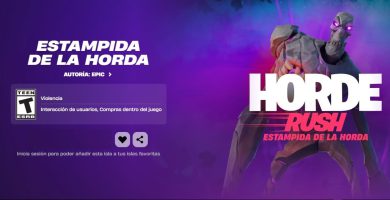 Modo horda de Fortnite