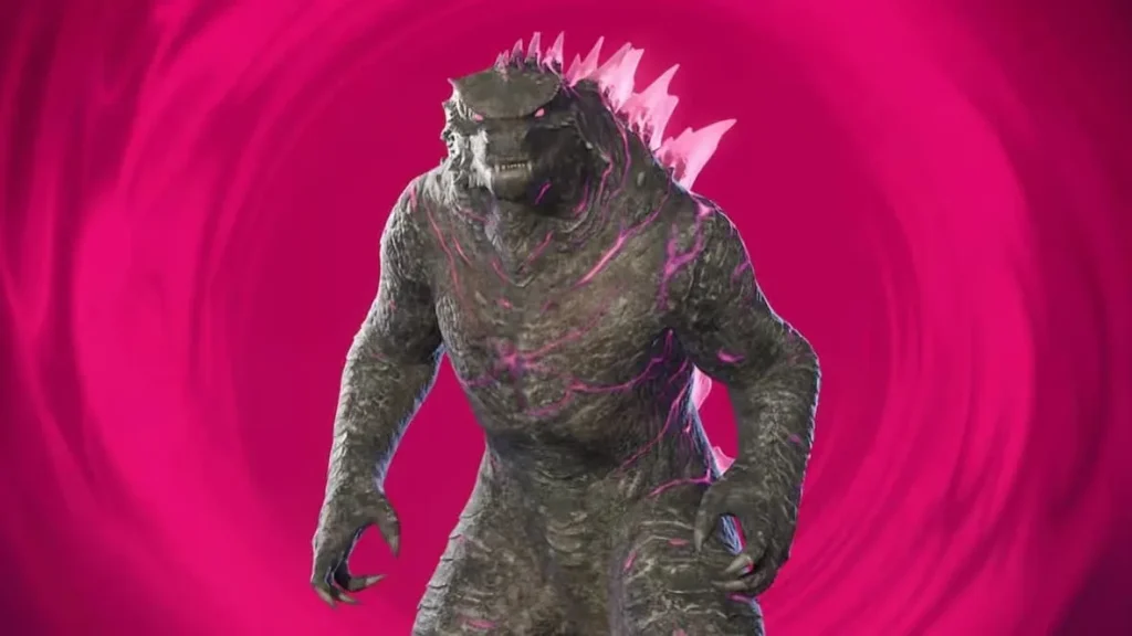 el evento de godzilla en fortnite