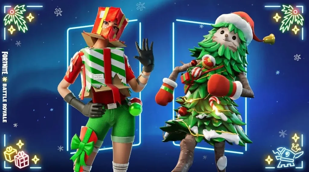 skins de navidad de fortnite