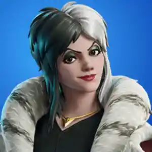 Vista previa de la Skin Cruella de Vil de Fortnite