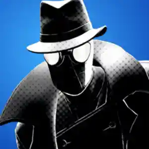 Vista previa de la Skin Spider-Man Noir de Fortnite